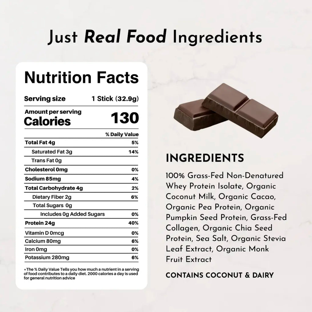 Chocolate Protein Powder - Individual Stick